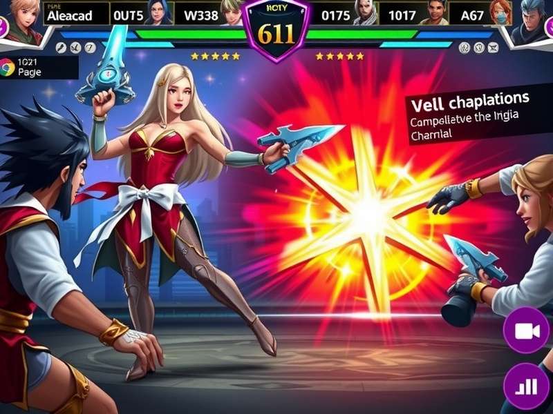 Veil Champions Arena Glory champion selection screen